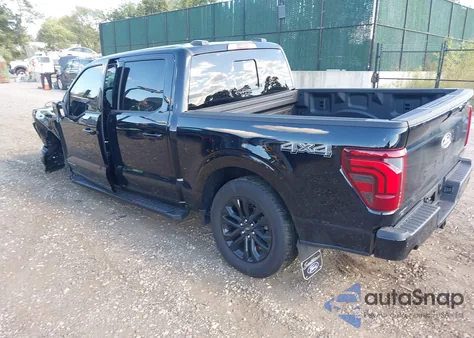 2025 Ford F-150 Lariat из США, поврежденный, VIN 1FTFW5LD6SFA81963